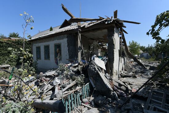 Russia Ukraine Military Operation Shelling