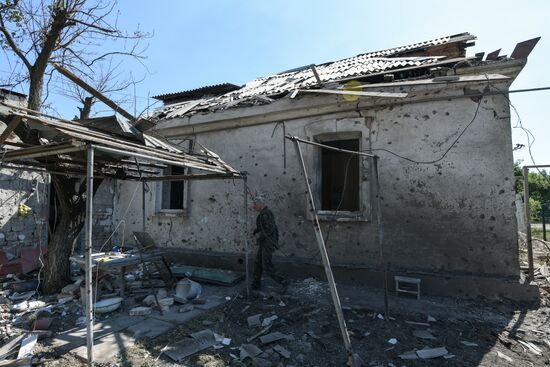 Russia Ukraine Military Operation Shelling