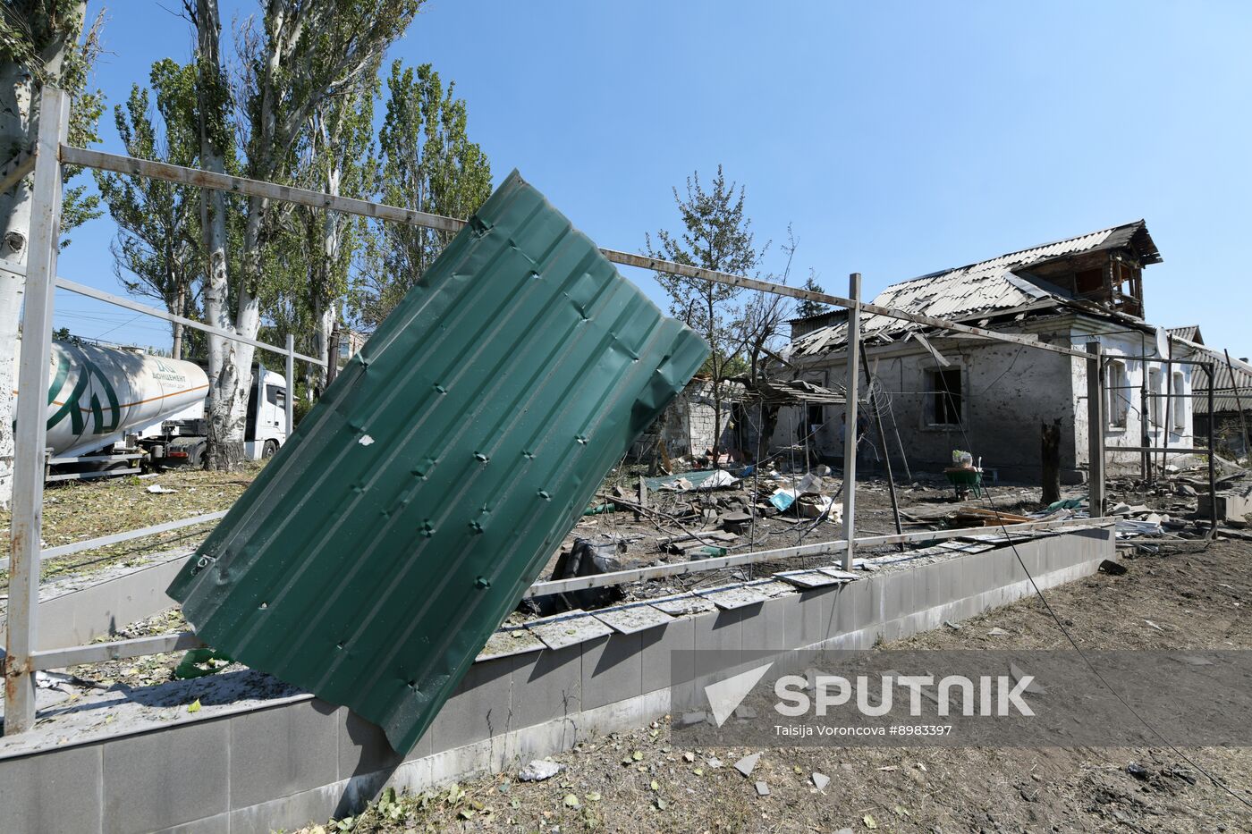 Russia Ukraine Military Operation Shelling