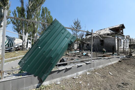 Russia Ukraine Military Operation Shelling