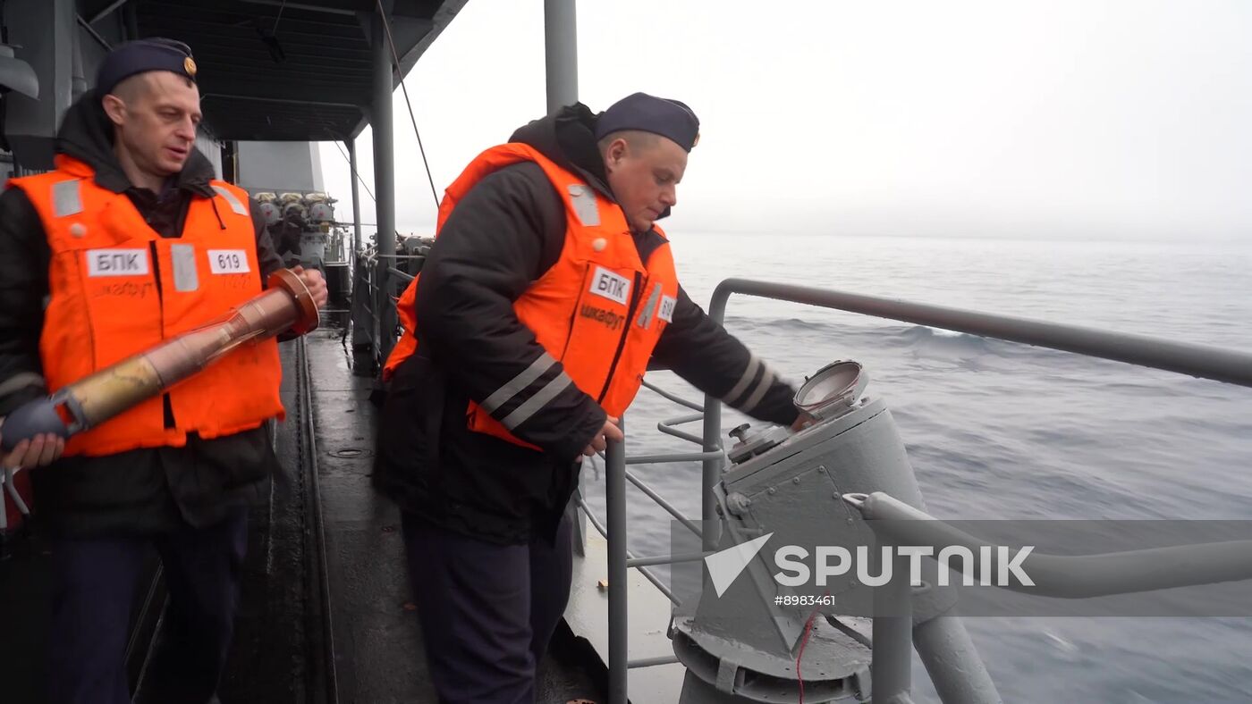 Russia Navy Severomorsk Warship Drills