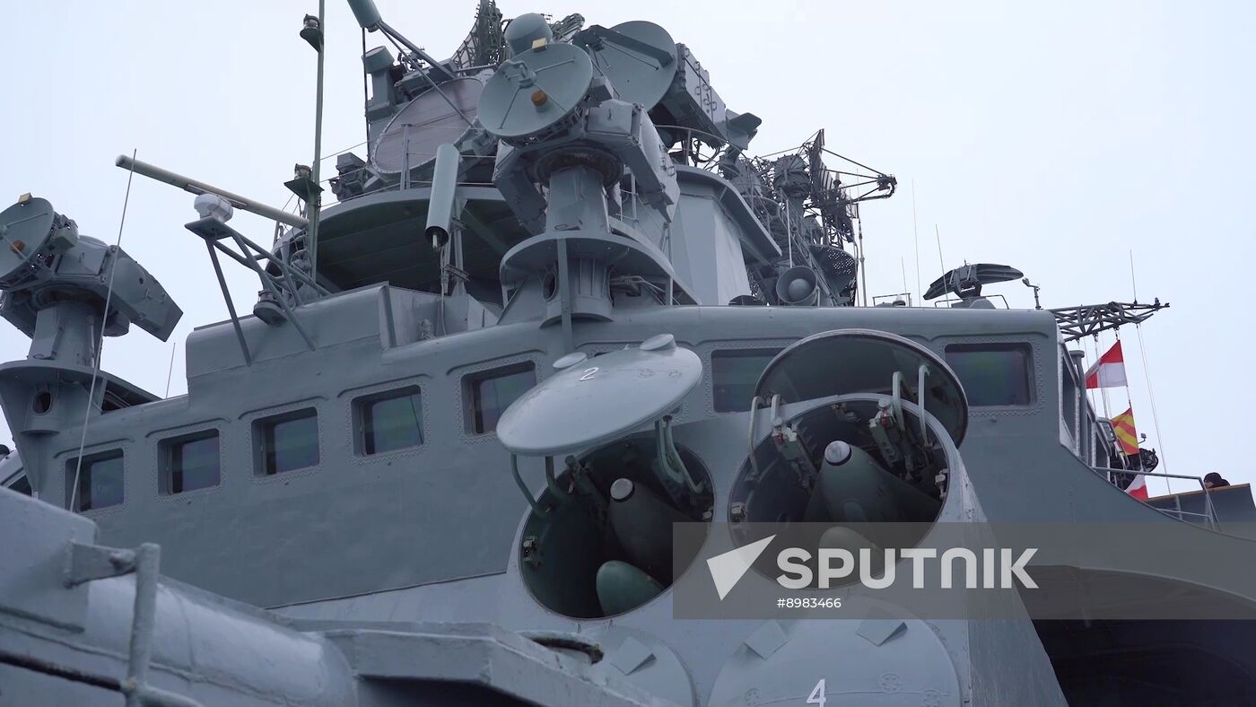 Russia Navy Severomorsk Warship Drills