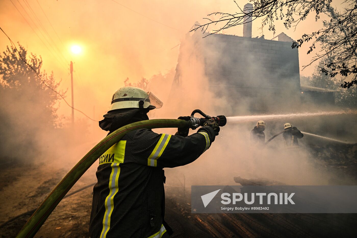 Russia LPR Wildfire