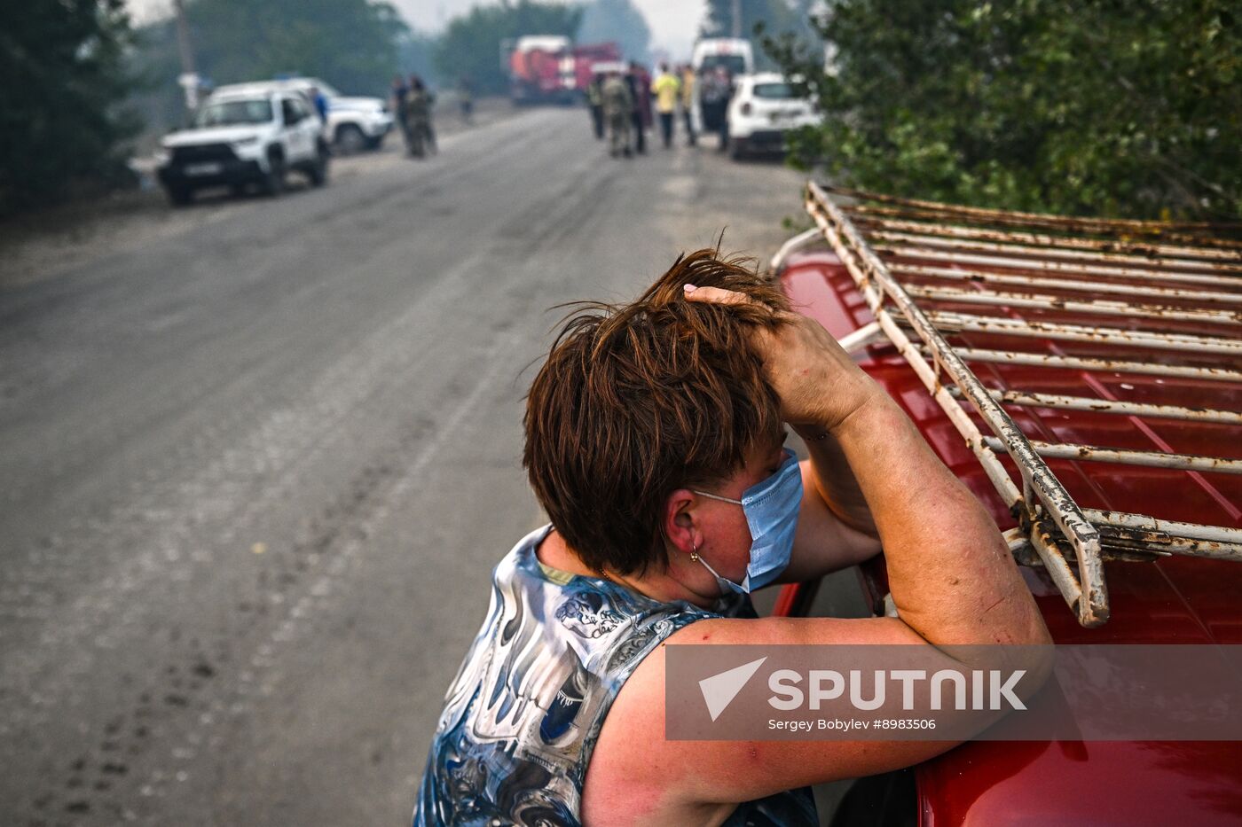Russia LPR Wildfire