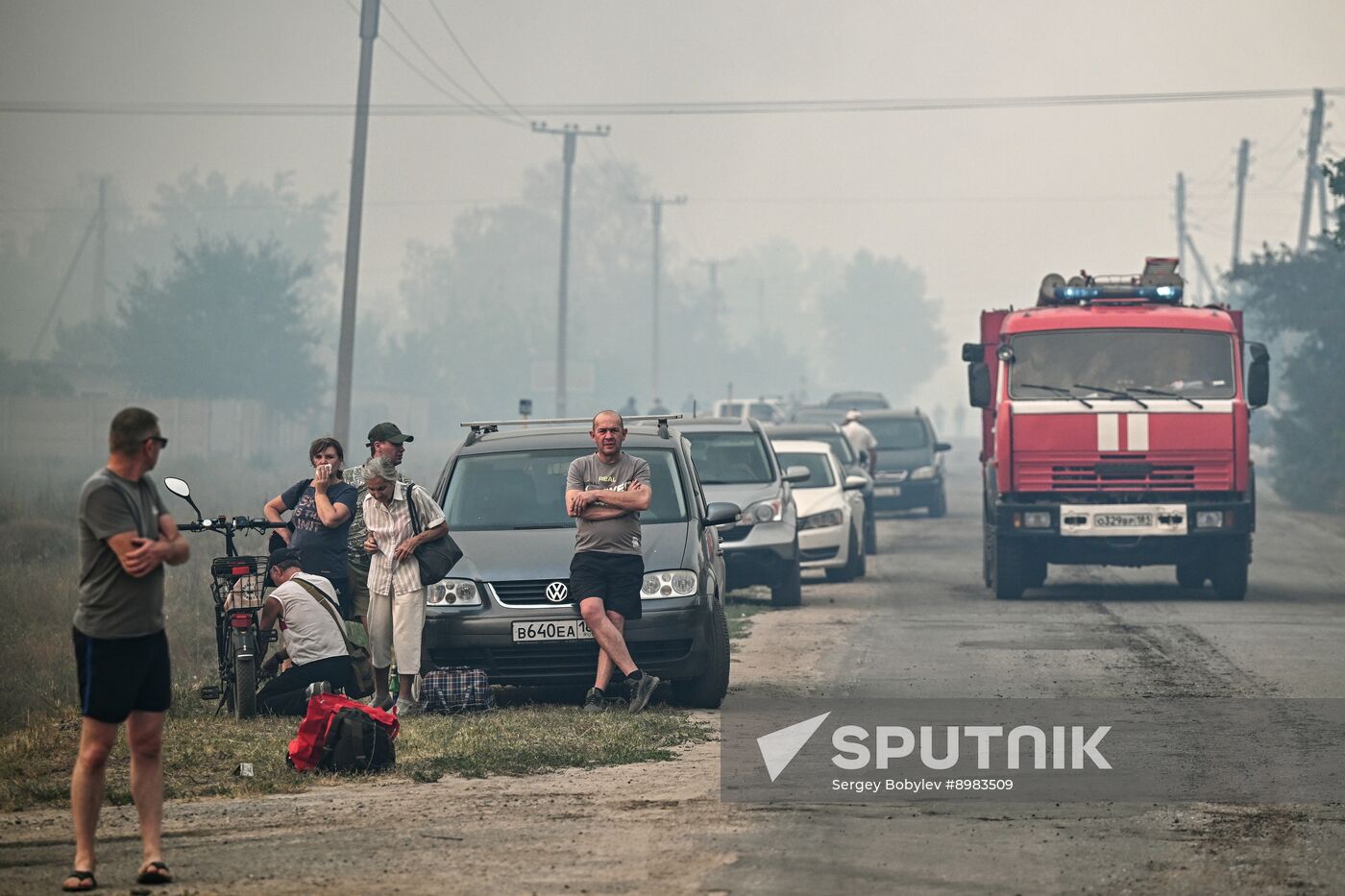 Russia LPR Wildfire