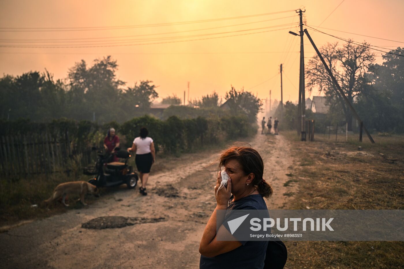 Russia LPR Wildfire