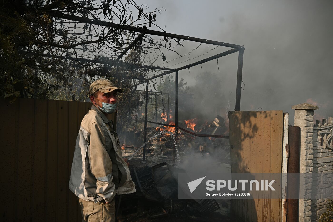 Russia LPR Wildfire