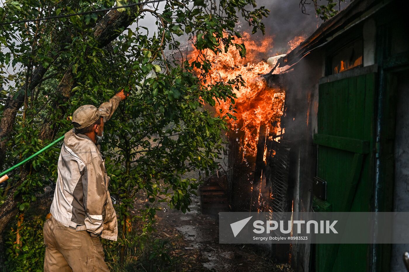 Russia LPR Wildfire