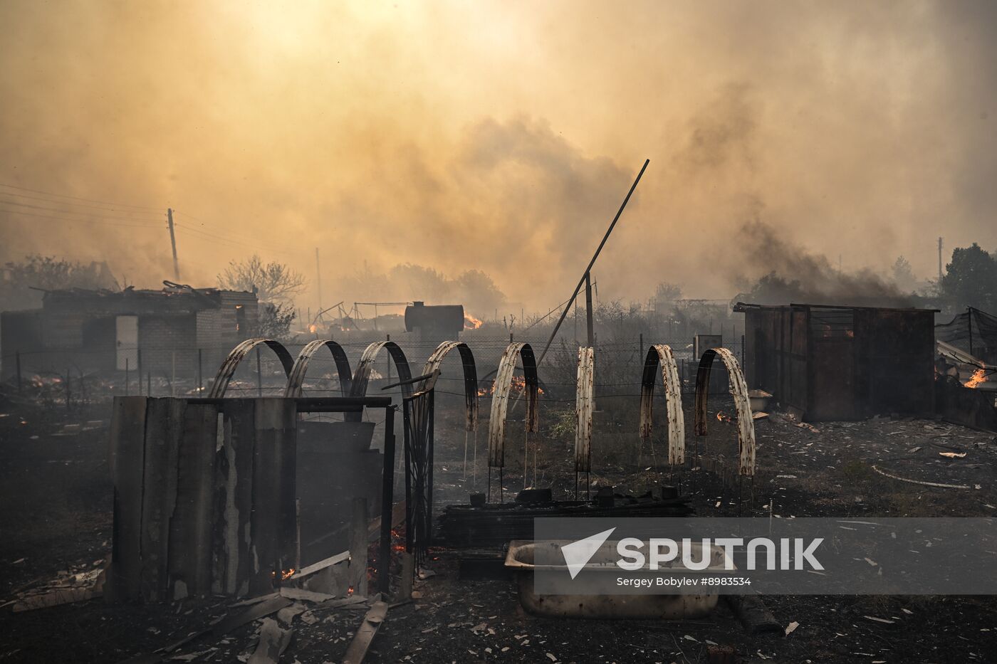 Russia LPR Wildfire