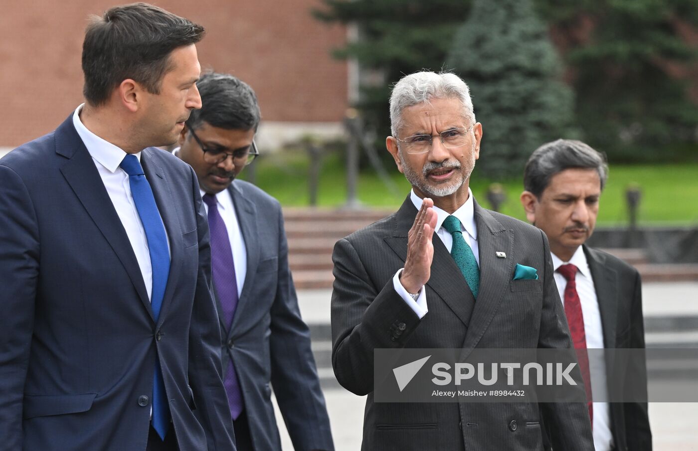Russia India Wreath Laying