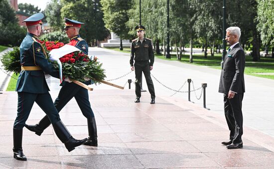 Russia India Wreath Laying