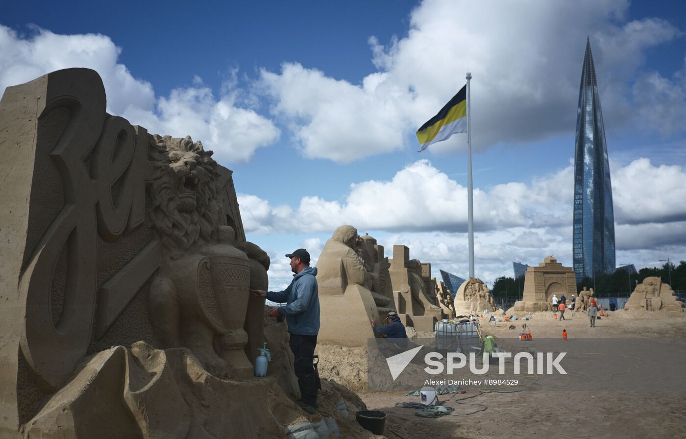 Russia Sand Sculpture Festival