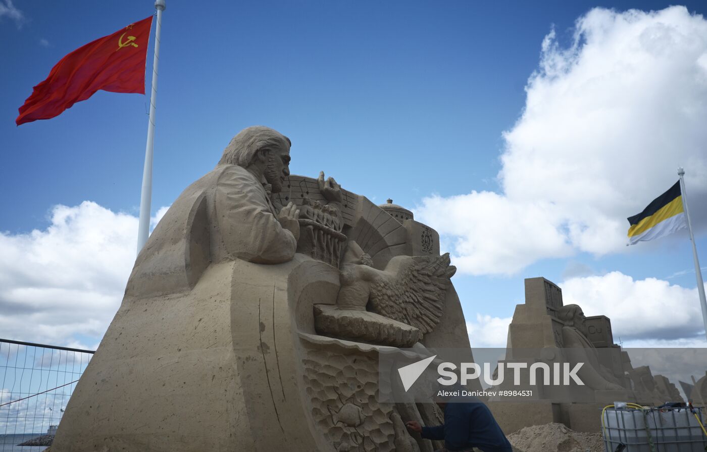 Russia Sand Sculpture Festival