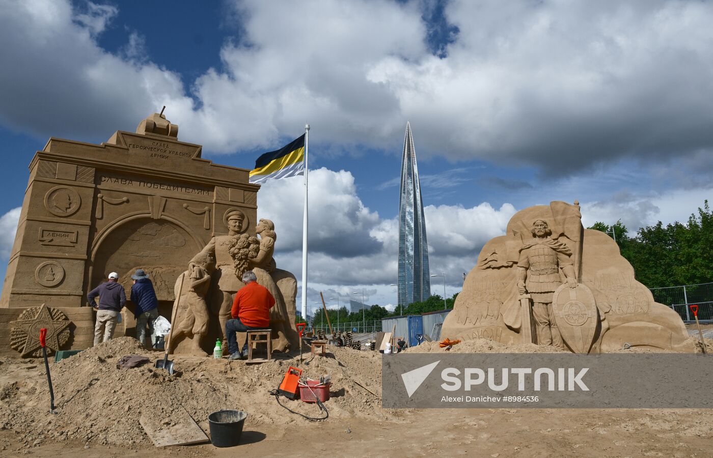 Russia Sand Sculpture Festival