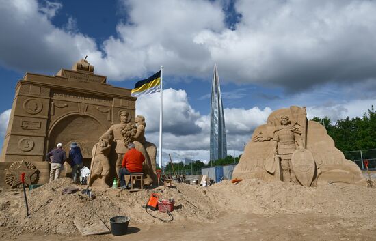 Russia Sand Sculpture Festival