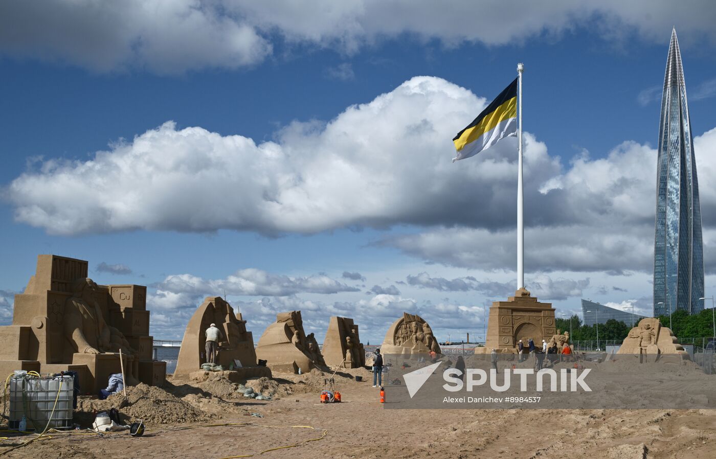 Russia Sand Sculpture Festival