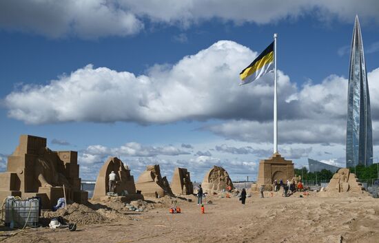Russia Sand Sculpture Festival