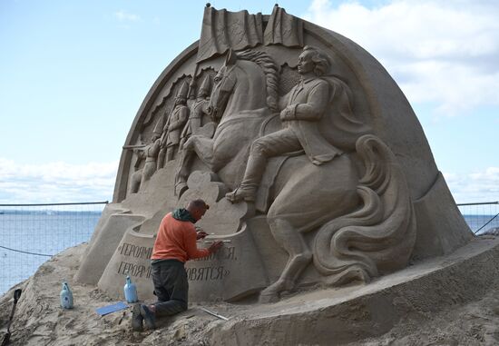Russia Sand Sculpture Festival