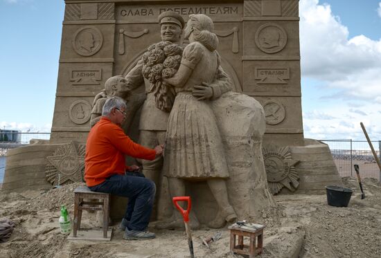 Russia Sand Sculpture Festival