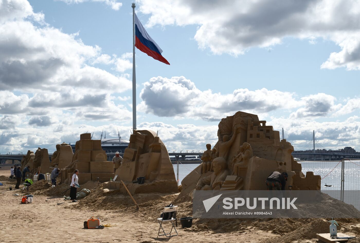 Russia Sand Sculpture Festival