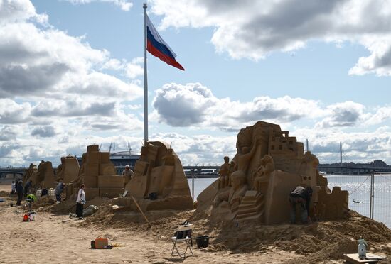 Russia Sand Sculpture Festival