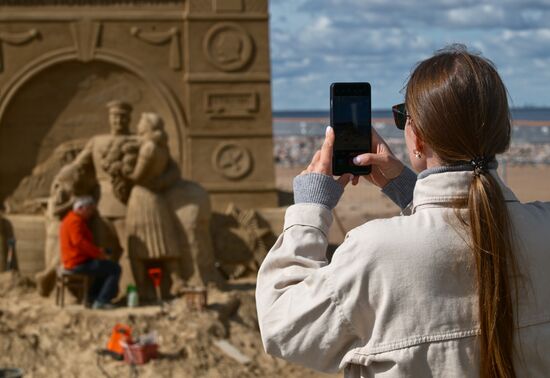 Russia Sand Sculpture Festival