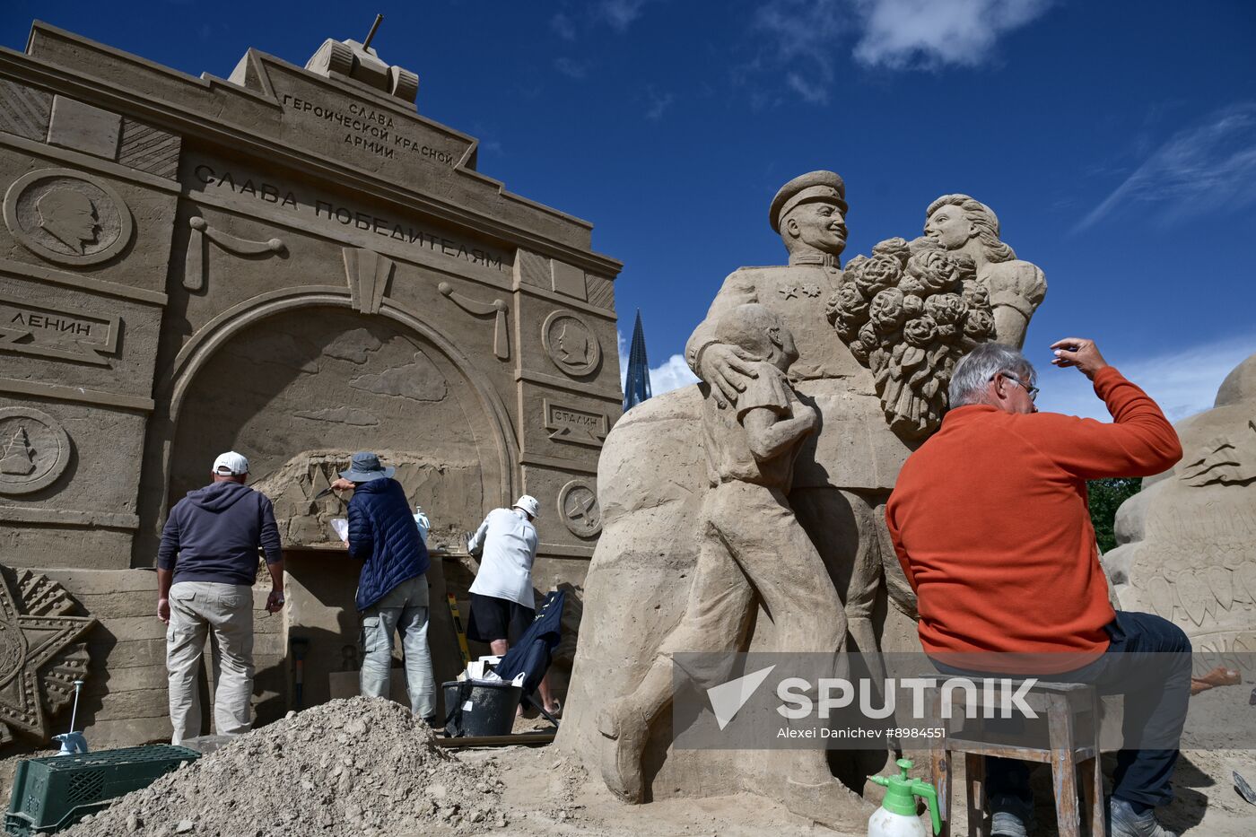 Russia Sand Sculpture Festival