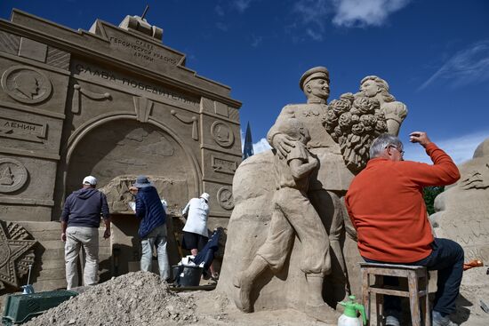 Russia Sand Sculpture Festival