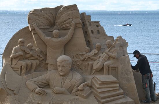 Russia Sand Sculpture Festival