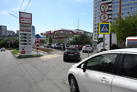 Russia Gasoline Shortages
