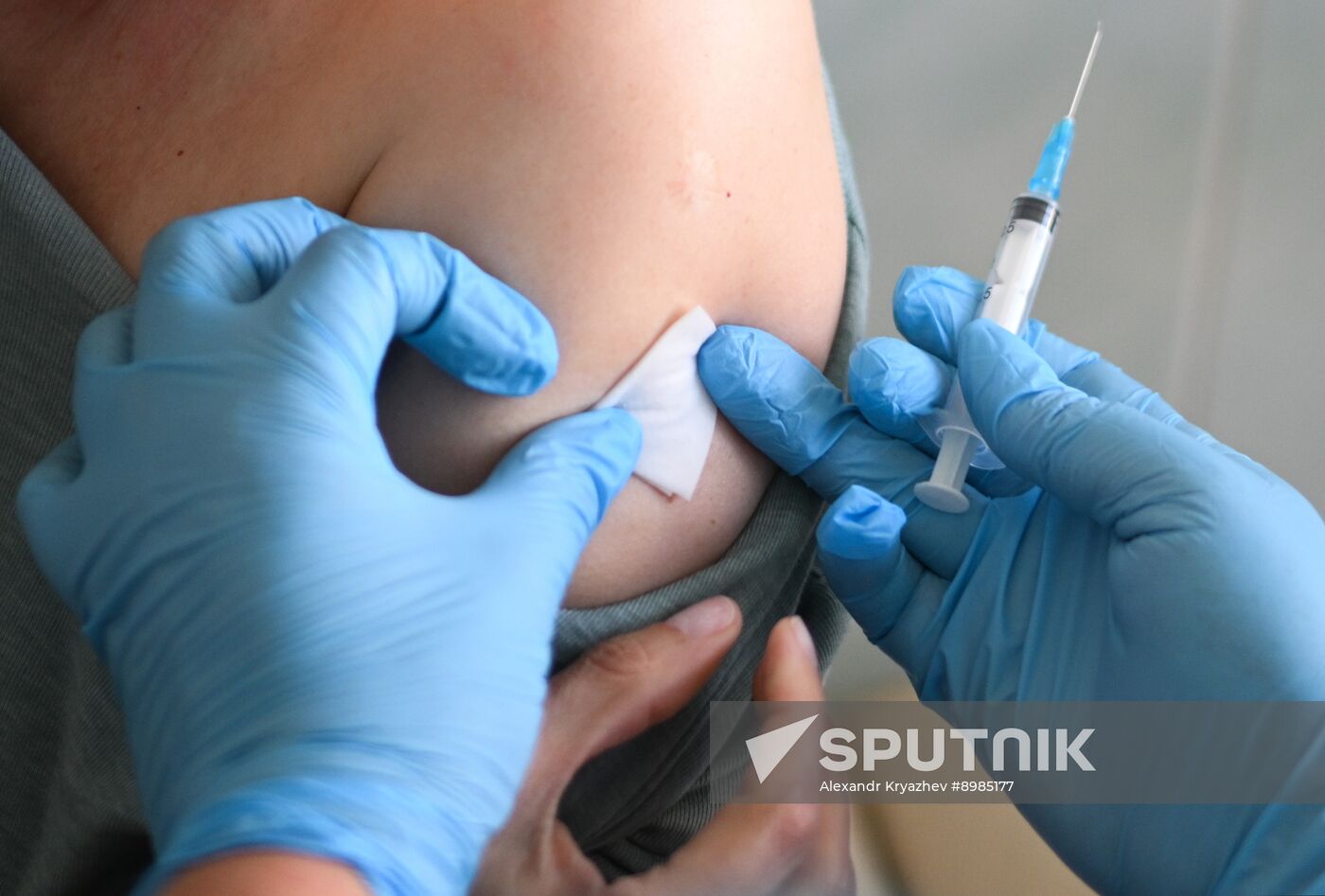Russia Flu Vaccination