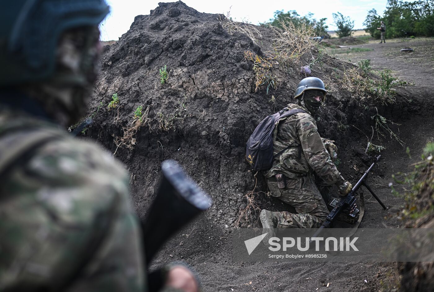 Russia Ukraine Military Operation Troops Training