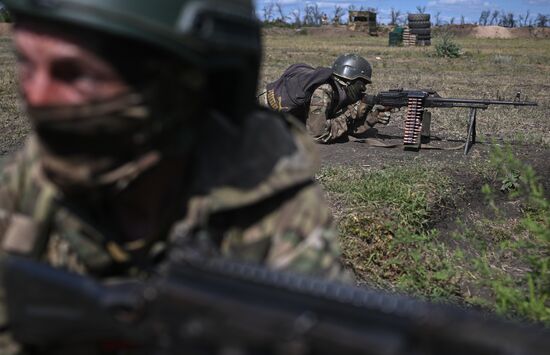 Russia Ukraine Military Operation Troops Training