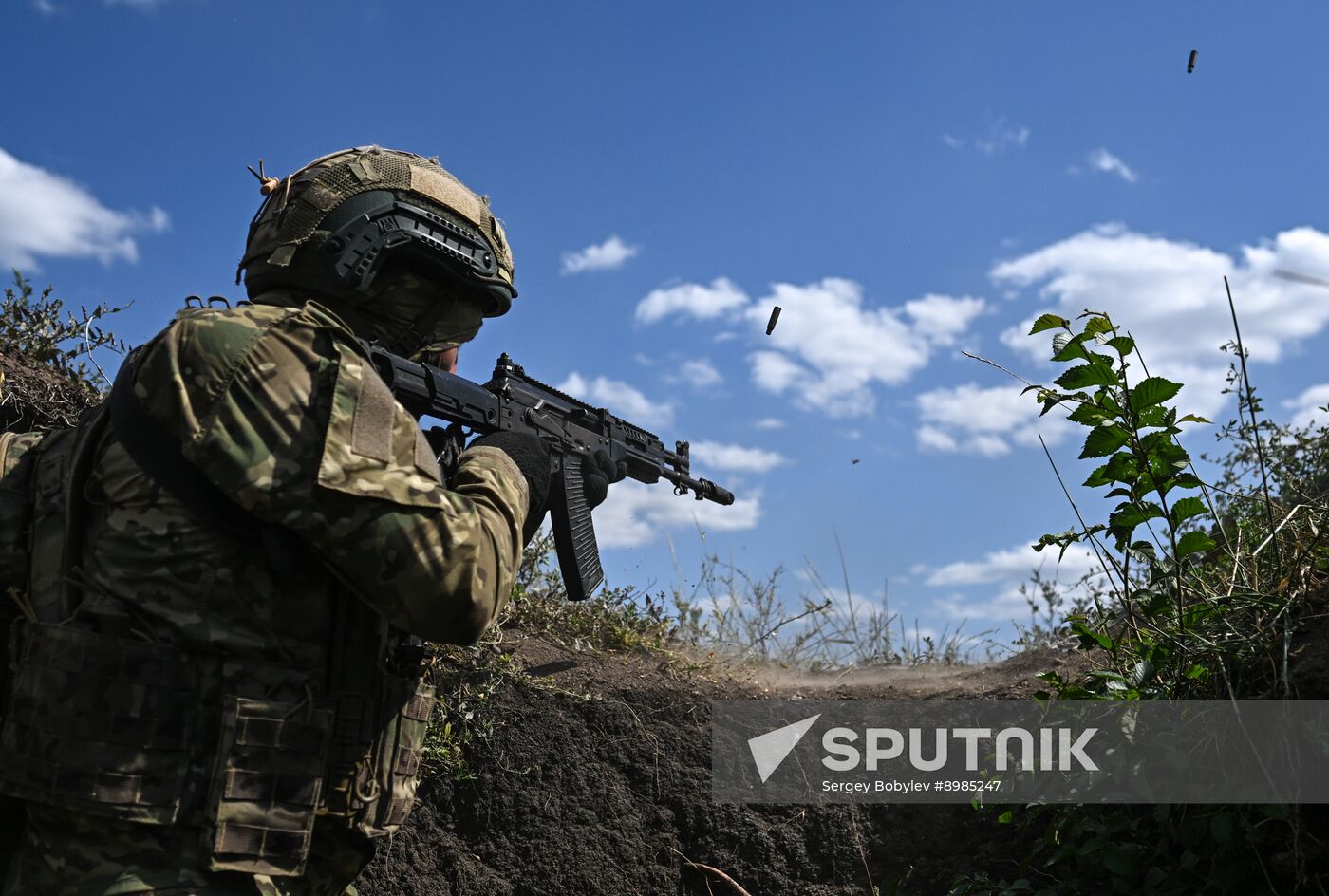 Russia Ukraine Military Operation Troops Training