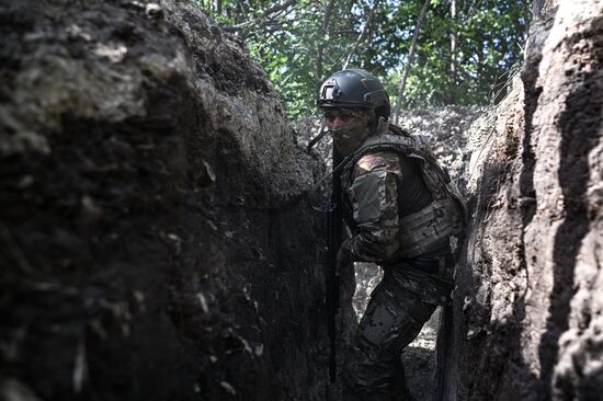 Russia Ukraine Military Operation Troops Training