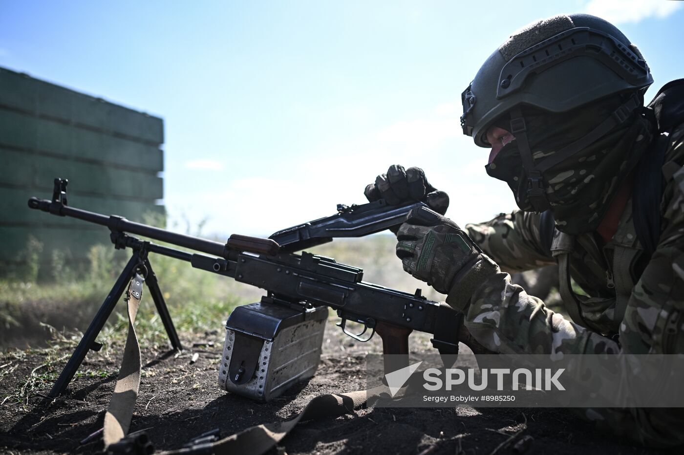 Russia Ukraine Military Operation Troops Training