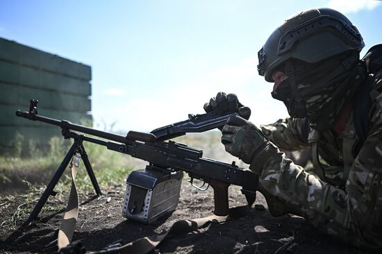 Russia Ukraine Military Operation Troops Training