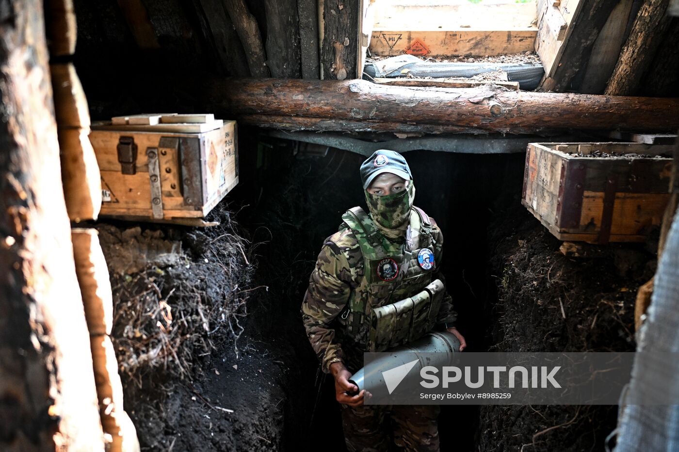 Russia Ukraine Military Operation Troops Training