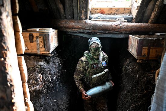 Russia Ukraine Military Operation Troops Training