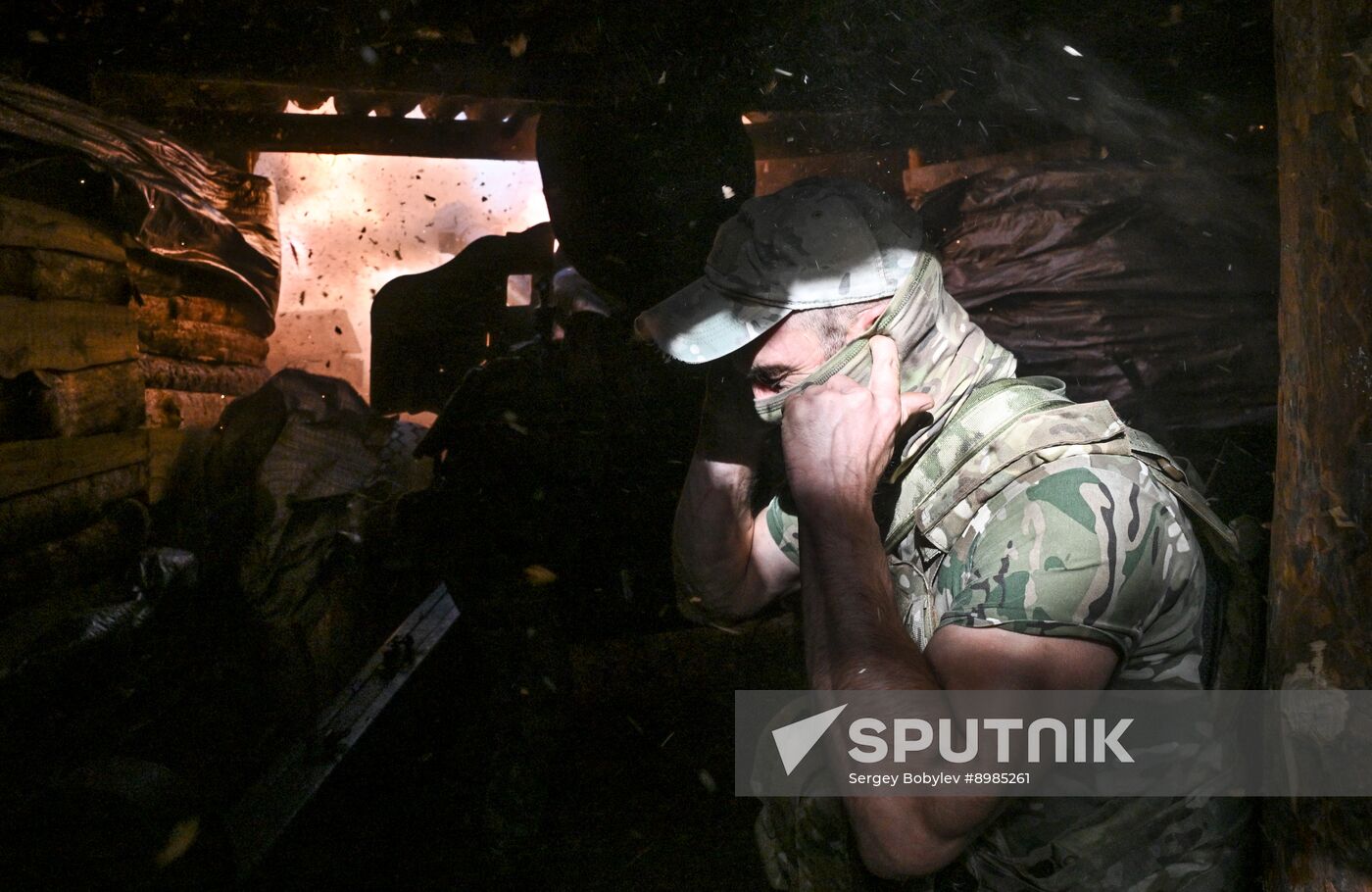 Russia Ukraine Military Operation Troops Training