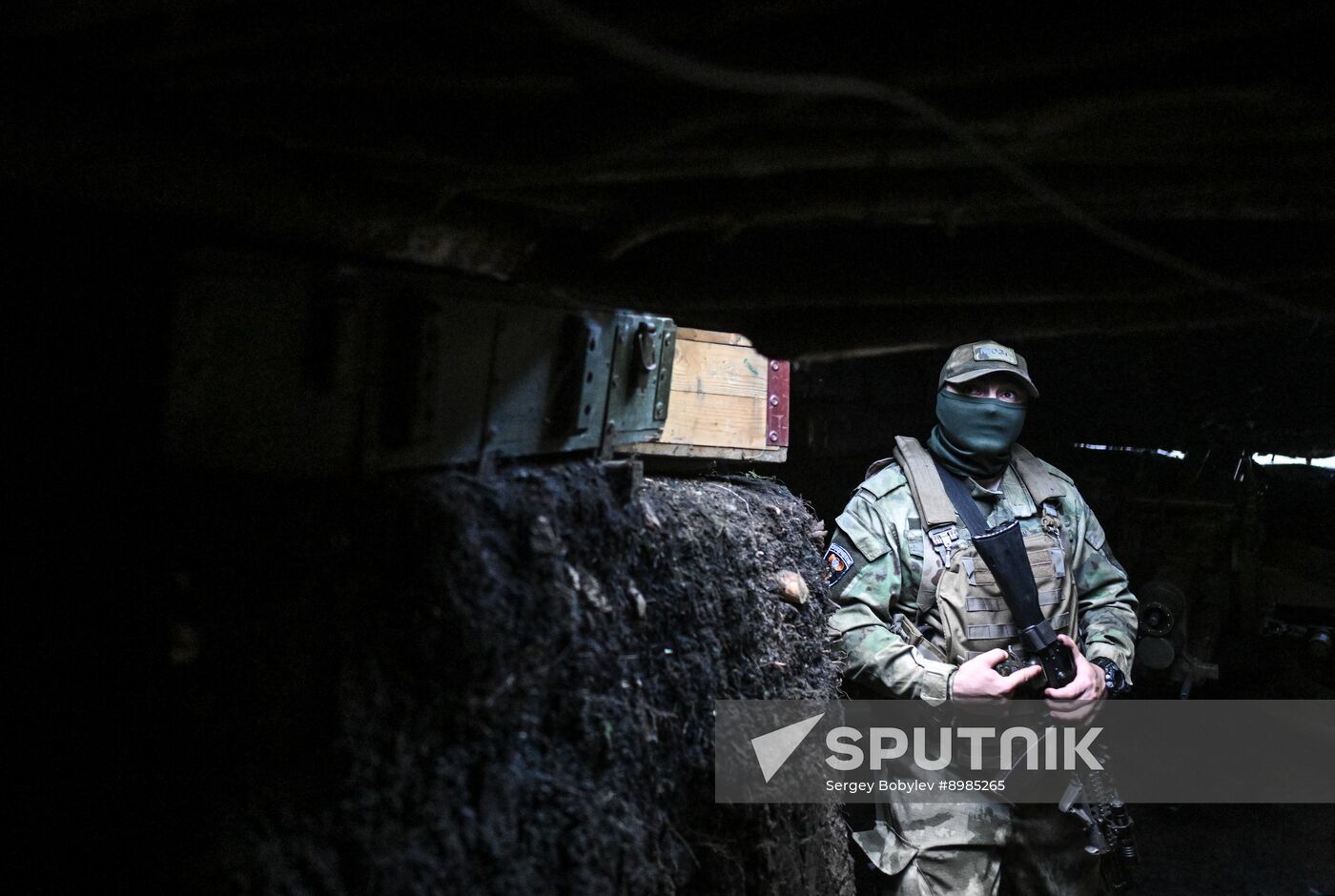 Russia Ukraine Military Operation Troops Training