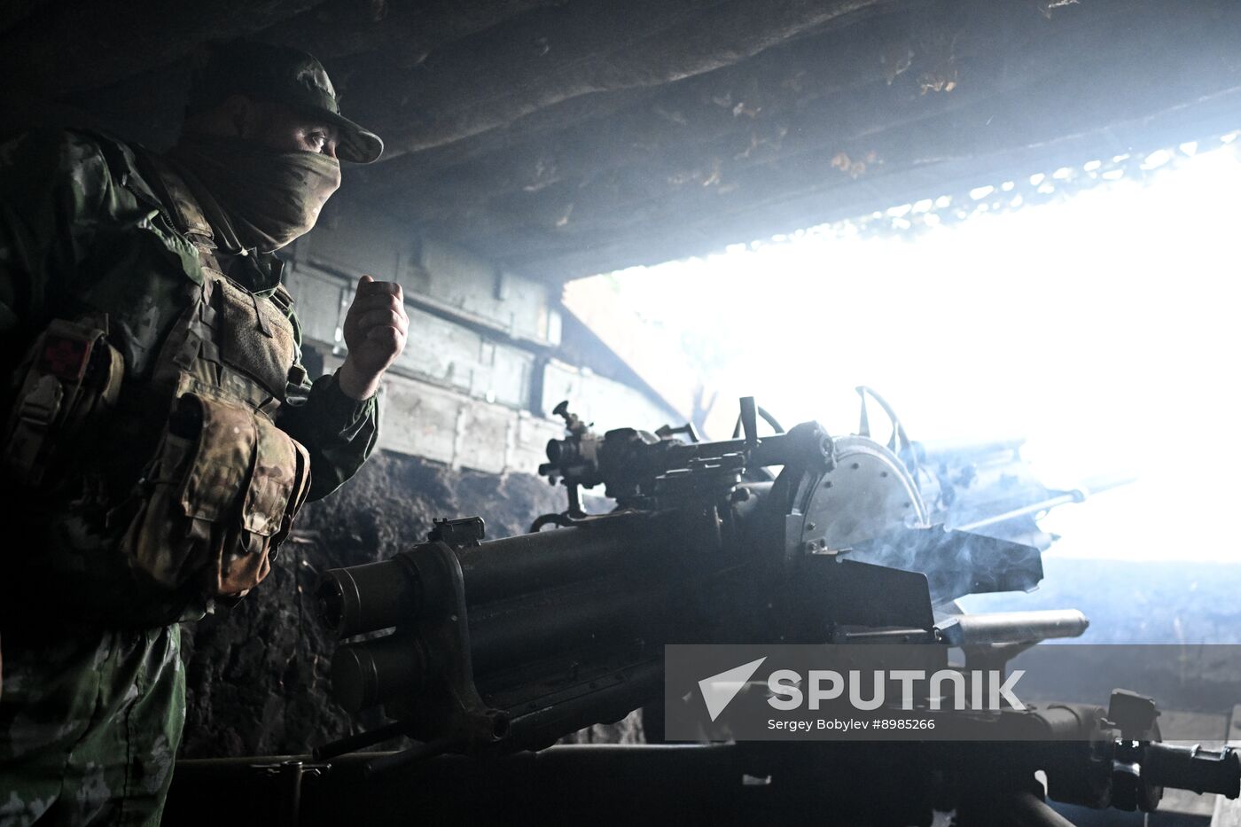 Russia Ukraine Military Operation Troops Training