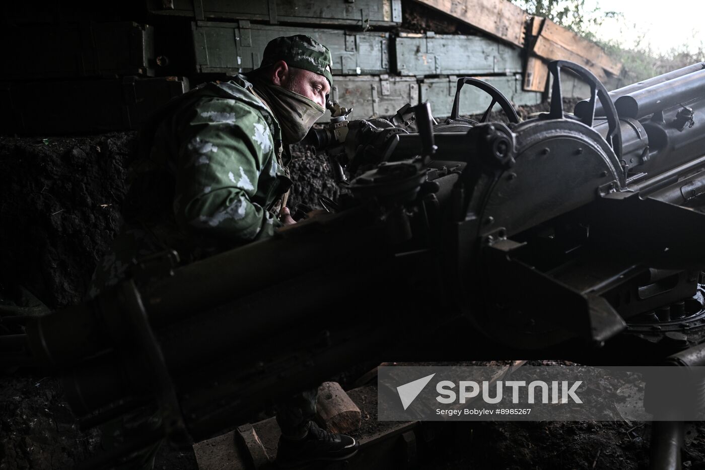 Russia Ukraine Military Operation Troops Training