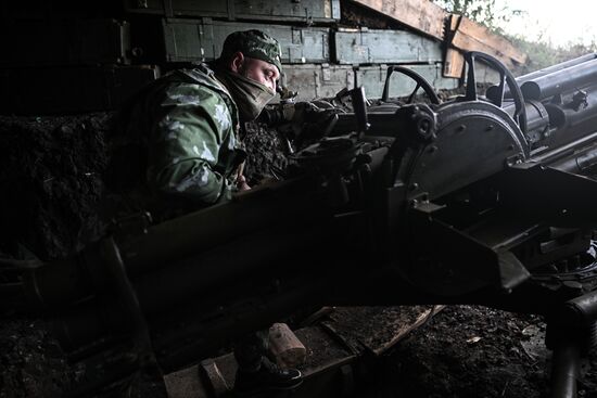 Russia Ukraine Military Operation Troops Training