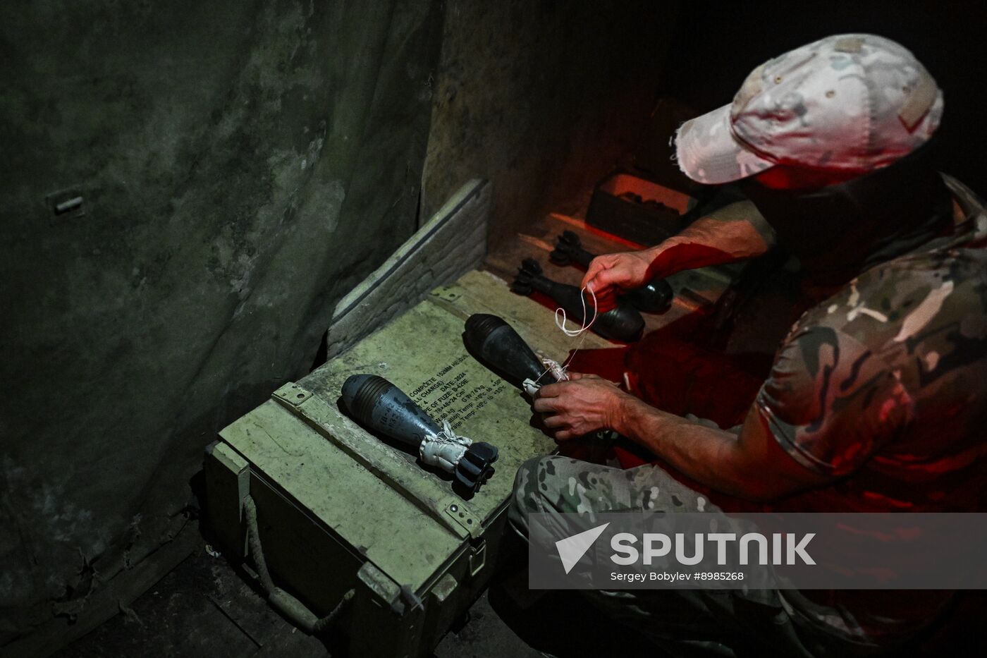 Russia Ukraine Military Operation Troops Training