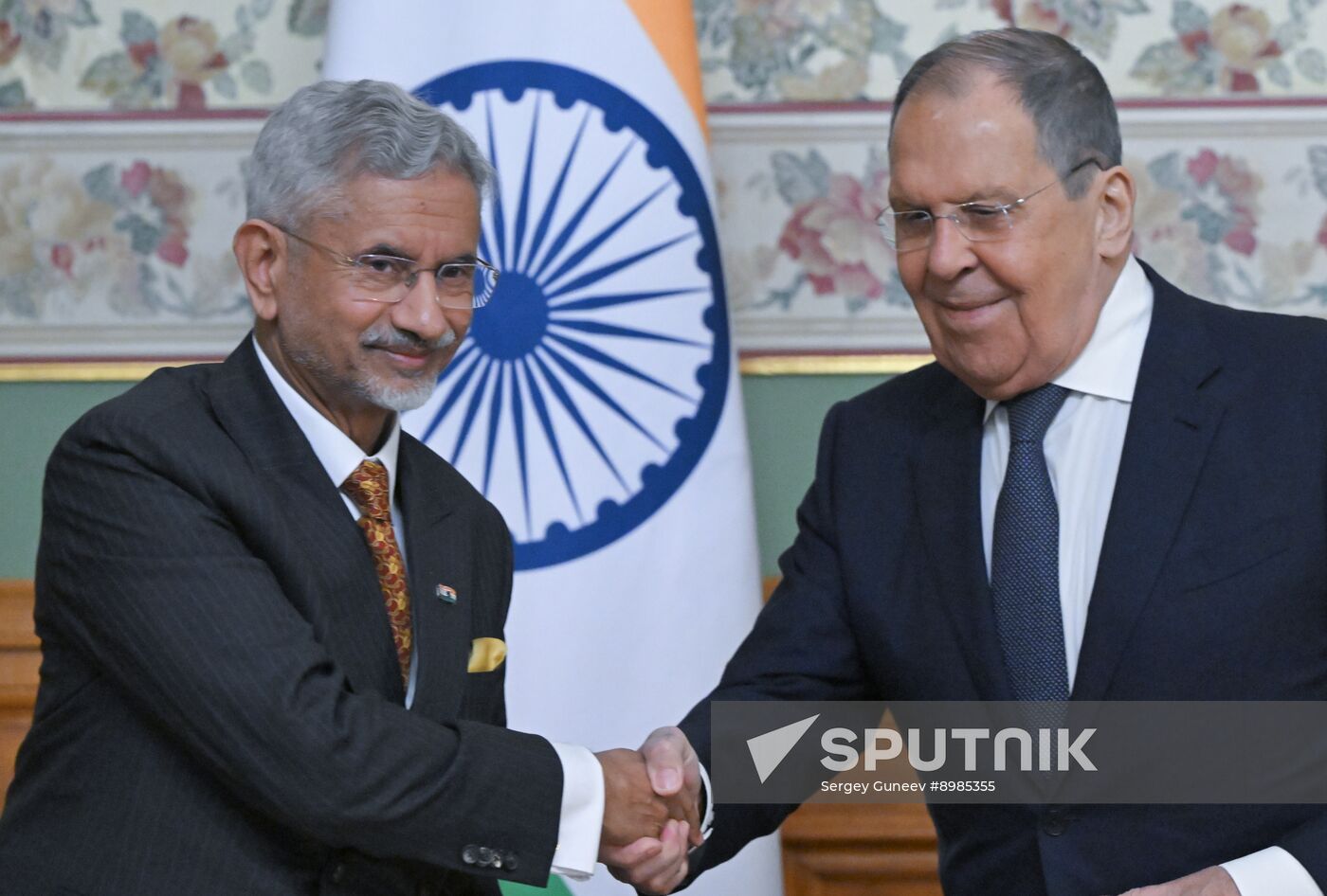 Russia India FMs