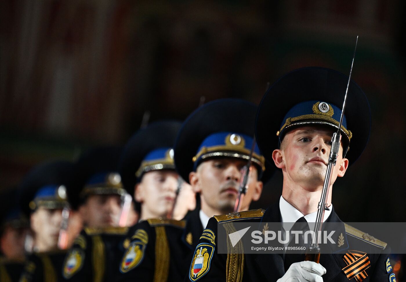 Russia Military Music Festival Rehearsal