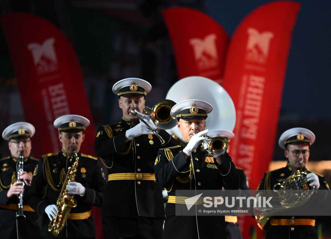 Russia Military Music Festival Rehearsal