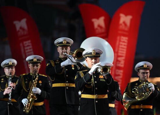 Russia Military Music Festival Rehearsal