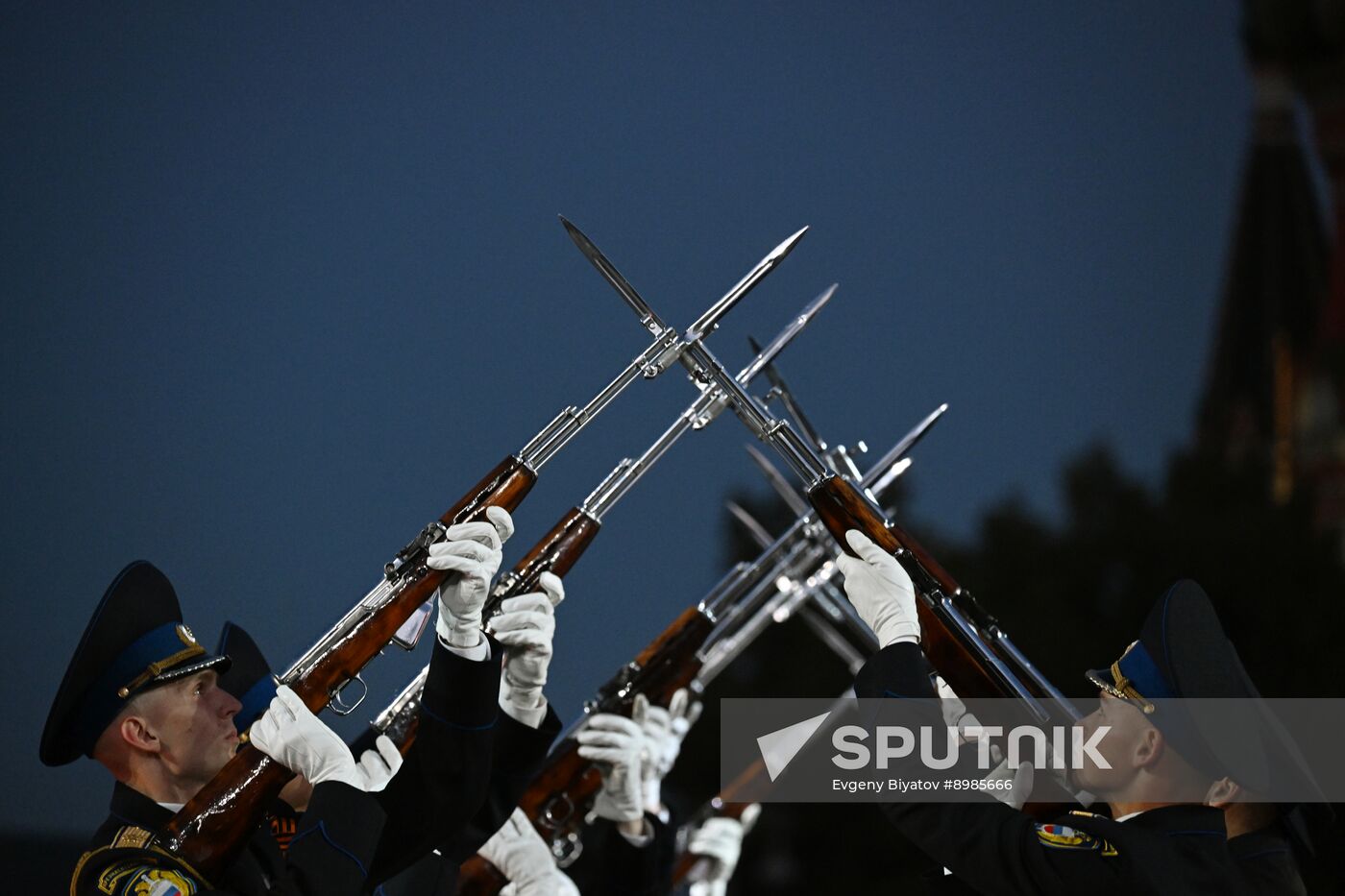 Russia Military Music Festival Rehearsal